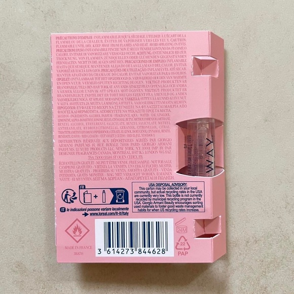 Giorgio Armani My Way Parfum Sample Spray 1.2ml / .04oz New. - Picture 2 of 2